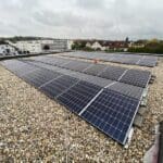 Photovoltaik Anlage 14,4kWp Ost-West Flachdach