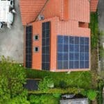 Photovoltaik Anlage 10,08kWP Ost-West Ziegeldach